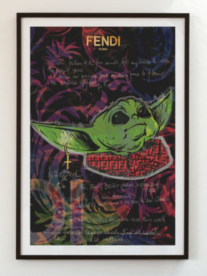 Baby Yoda - Josh Mahaby Pop Art