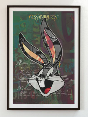 Bunny Saint Laurent_Josh Mahaby Pop Art
