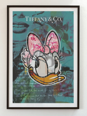 Daissy Duck Tiffany_Josh Mahaby Pop Art