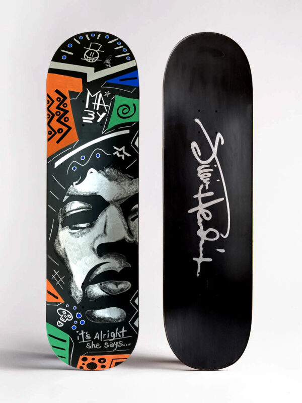 Hendrix Skate Experience - Josh Mahaby Pop Art