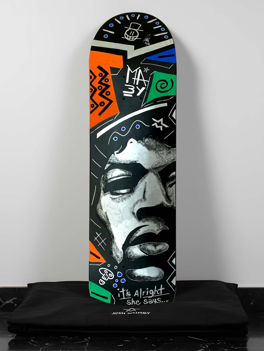 Hendrix Skate Experience - Josh Mahaby Pop Art