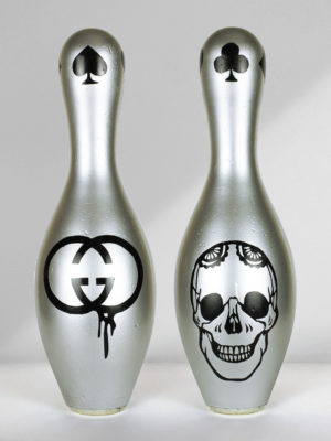 Gucci Poker Skull - Josh Mahaby Pop Art