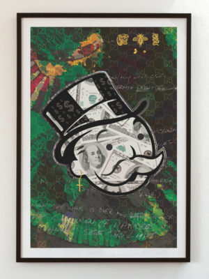 Mr Monopoly Make Me Rich_Josh Mahaby Pop ARt