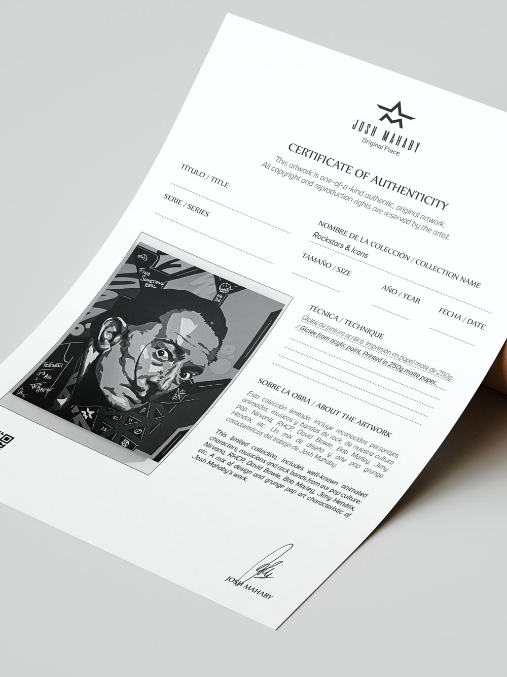 Salvador Dali Canvas Pop Art Style Josh Mahaby