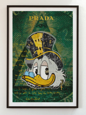 Luigi Ever Green by Gucci_Josh Mahaby Pop Art