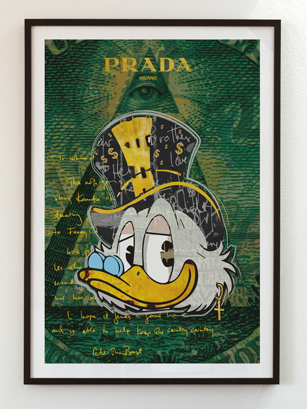 Luigi Ever Green by Gucci_Josh Mahaby Pop Art