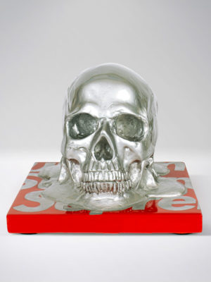 Supreme Skullpture 2 - Josh Mahaby Pop Artist