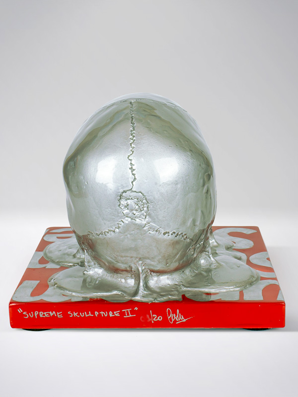 Supreme Skullpture 2 - Josh Mahaby Pop Artist