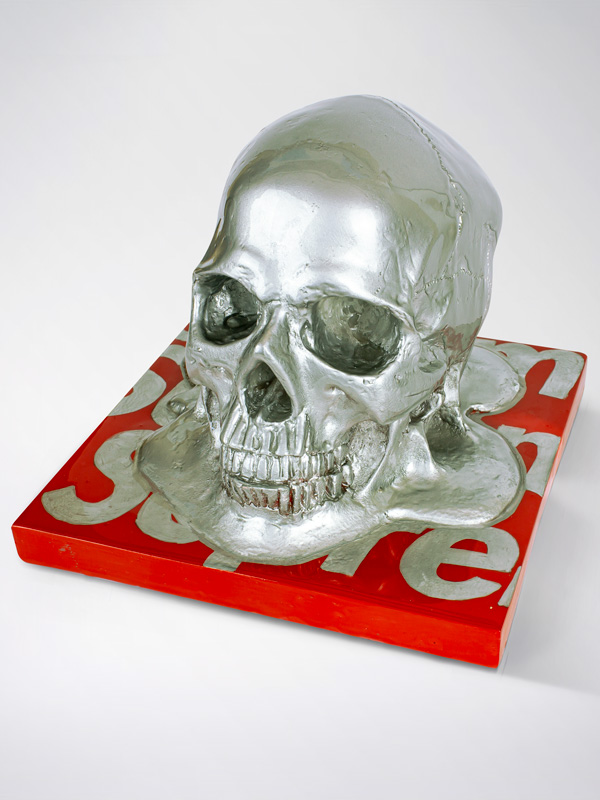 Supreme Skullpture 2 - Josh Mahaby Pop Artist