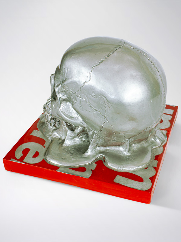 Supreme Skullpture 2 - Josh Mahaby Pop Artist