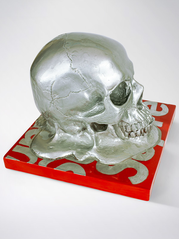 Supreme Skullpture 2 - Josh Mahaby Pop Artist