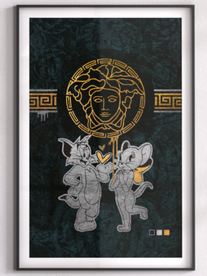 Versace Love - Josh Mahaby Pop Art