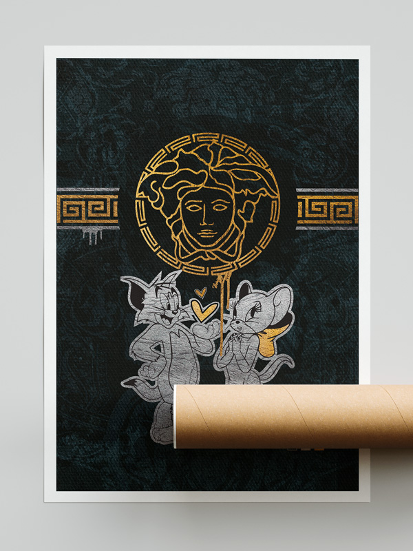 Versace Love - Josh Mahaby Pop Art