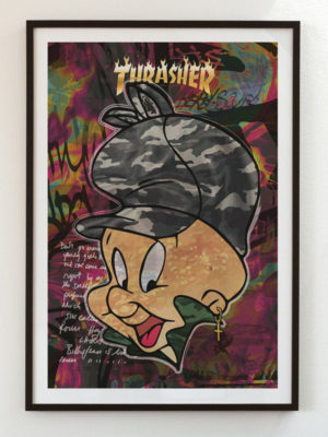 Elmer Trasher Style Josh Mahaby Pop Art