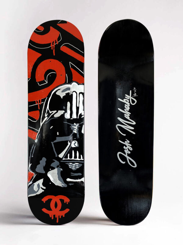 Imperial Vader Skate Deck - Josh Mahaby Pop Art