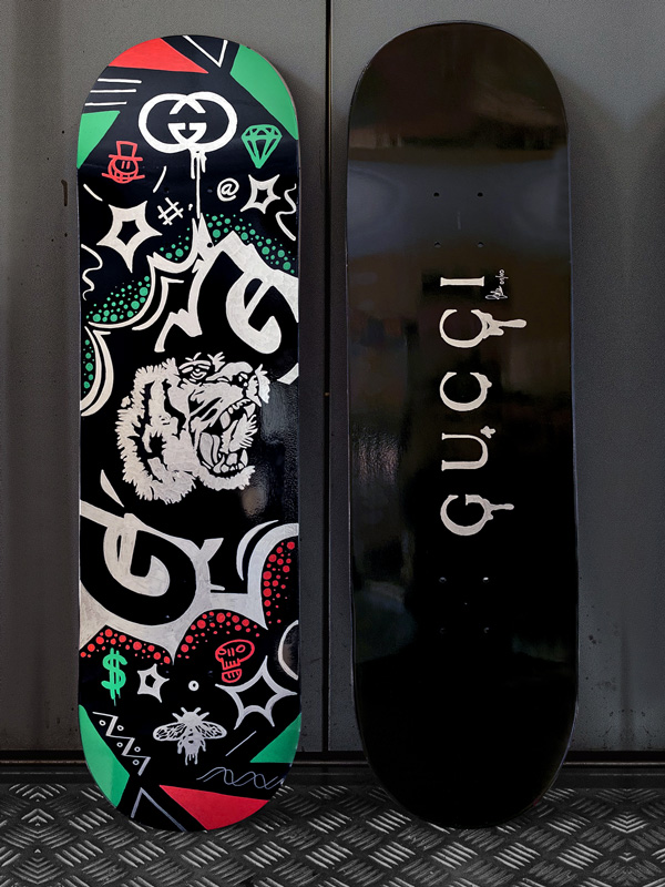 Gucci Glamour Skate Deck 82x22 cm - Image 2