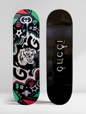 Gucci Glamour Skate Deck - Josh Mahaby Pop Art