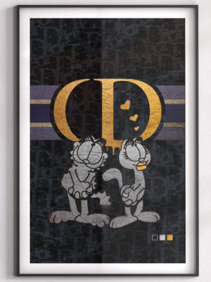 Christian Dior Love - Josh Mahaby Pop Artist