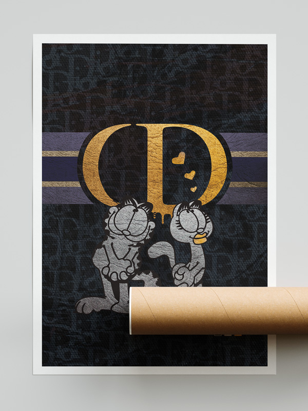 Christian Dior Love - Josh Mahaby Pop Artist