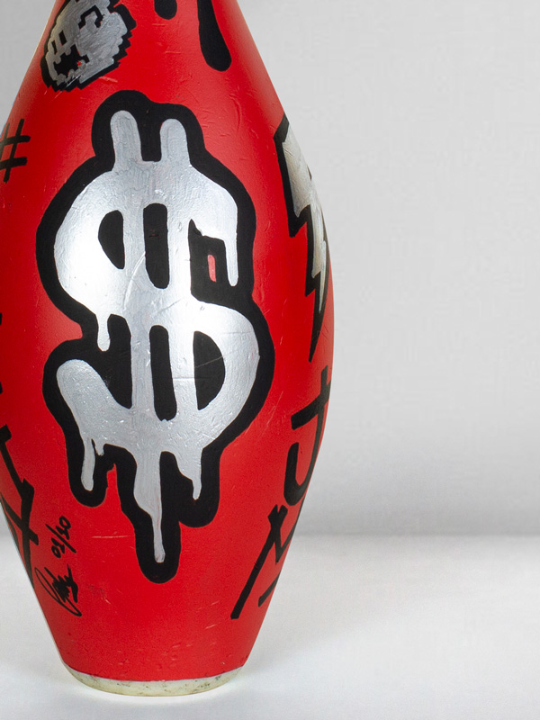 Red Mario Jump - Josh Mahaby Pop Artist Singulart