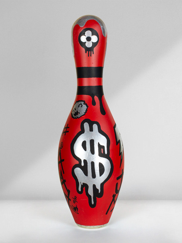 Red Mario Jump - Josh Mahaby Pop Artist Singulart