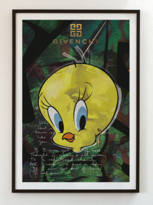 Tweety Little Fashionist - Josh Mahaby Pop Art