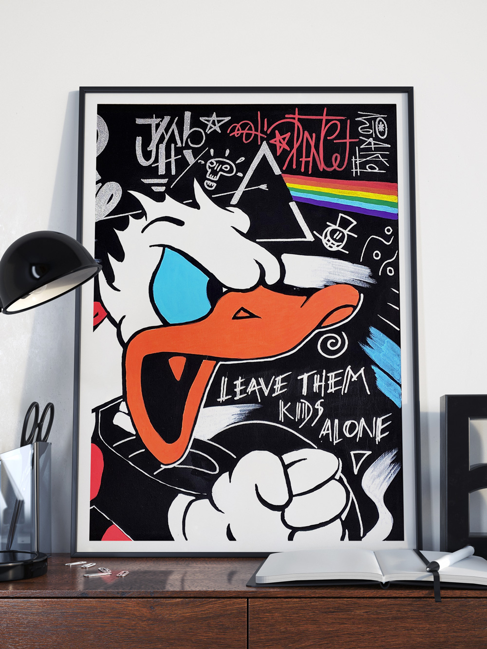 Duck Side of the Moon - Josh Mahaby Pop Art Gallery