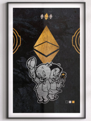 Ethereum Love - Josh Mahaby Pop Art Icons