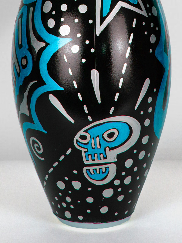 Stones Blue Tongue - Josh Mahaby Pop Artist Art Basel