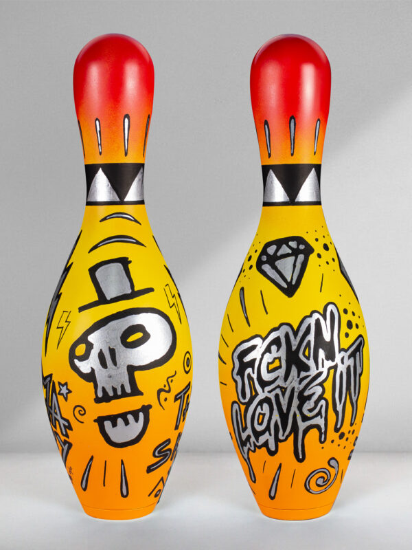 The Skull Josh Mahaby Pop Artist Street Style