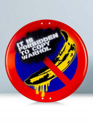 It is Forbidden to Copy Warhol Josh Mahaby Pop Art