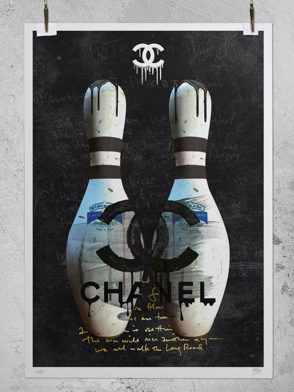 Chanel Logo Bowling Club Josh Mahaby Catawiki