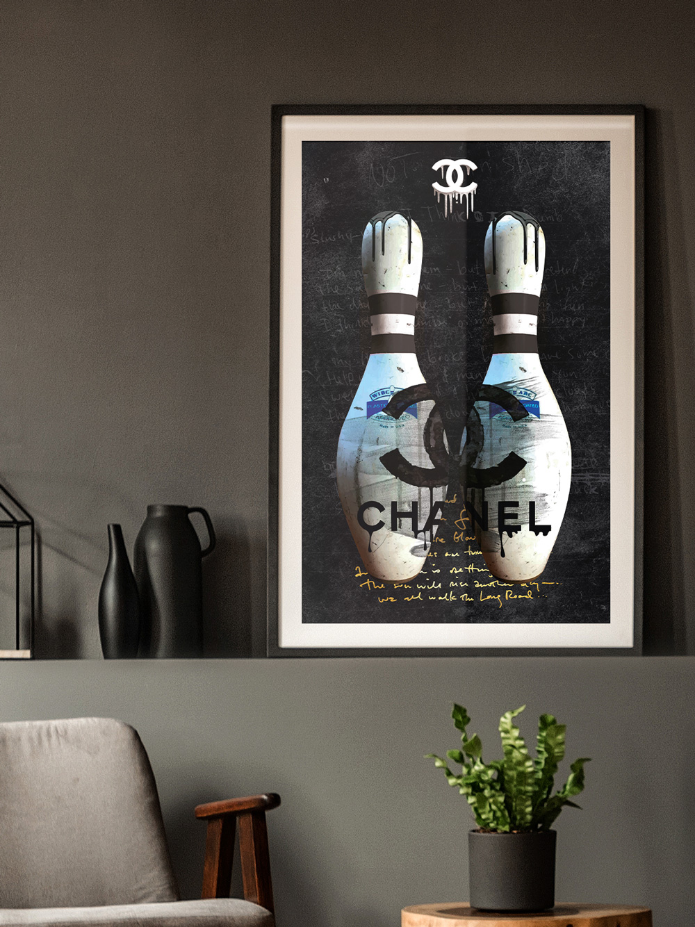 Chanel Logo Bowling Club Josh Mahaby Catawiki