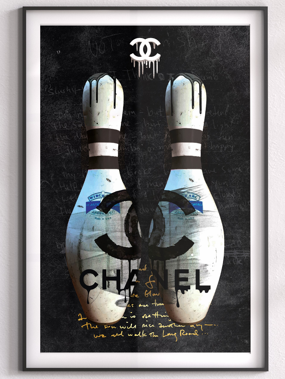 Chanel Logo Bowling Club Josh Mahaby Catawiki