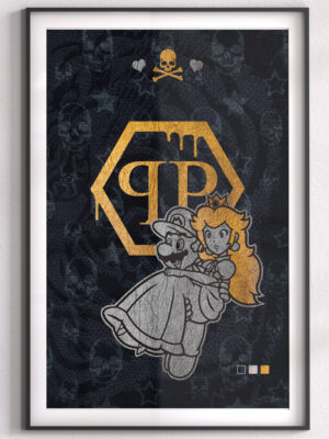 Philipp Plein Logo Love Mario Bros Josh Mahaby Pop Artist
