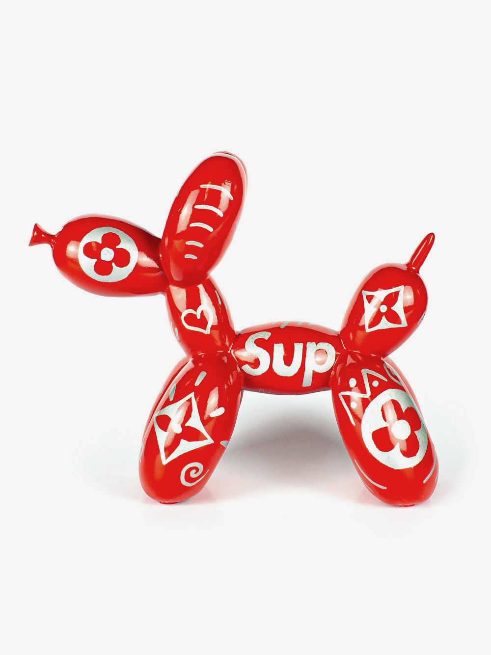 Super Red Supreme Balloon Dog 21x18x09 cm - Image 2
