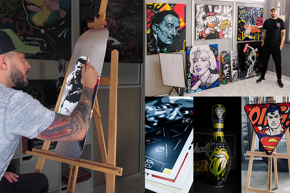 Art Sale Online: Dive into Josh Mahaby's Vibrant Pop Art Collection