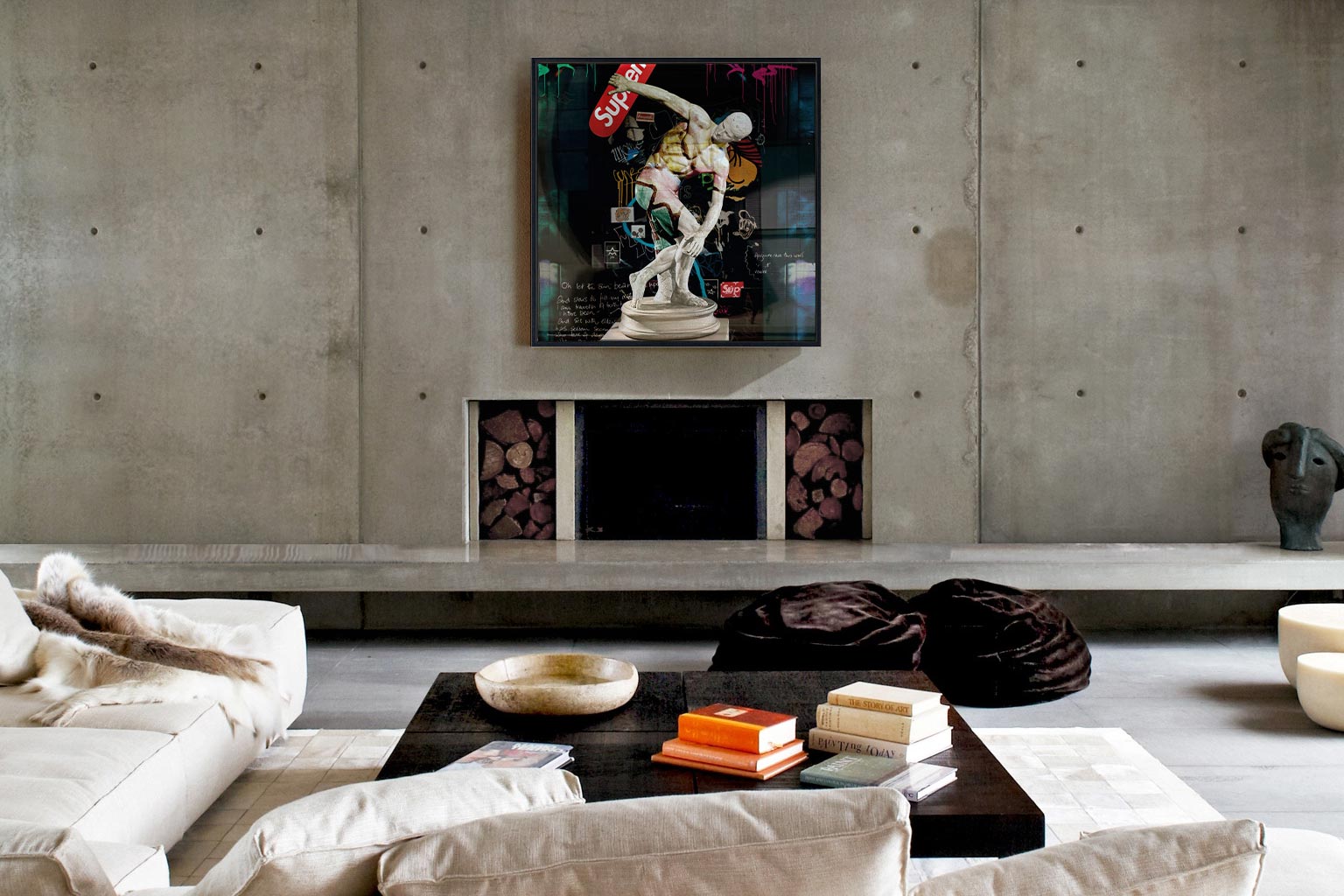 Greek&Pop Art Series: Blending Greek Sculpture with Pop Art & Street Culture Josh Mahaby